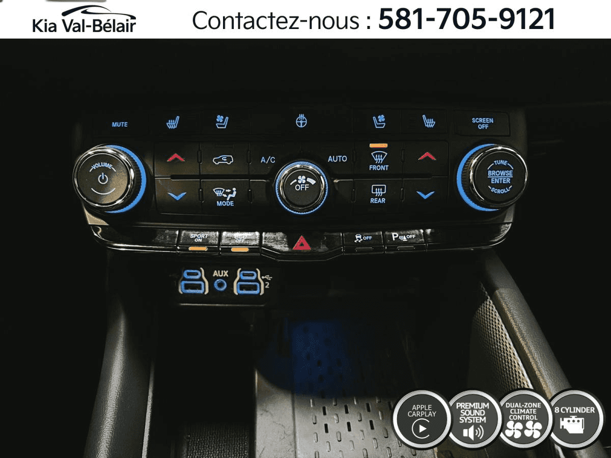 Image 22 Dodge Durango R/T Ti * 5.7L Hemi * V8 * 360Hp * Cuir * Toit * Carplay 2025