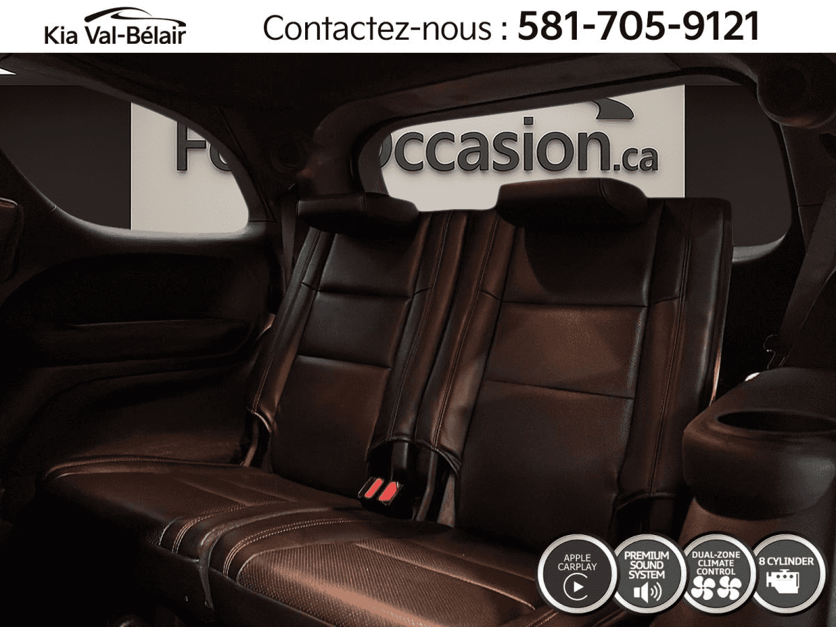 2025 Dodge Durango R/T Ti * 5.7L Hemi * V8 * 360Hp * Cuir * Toit * Carplay - Image 9