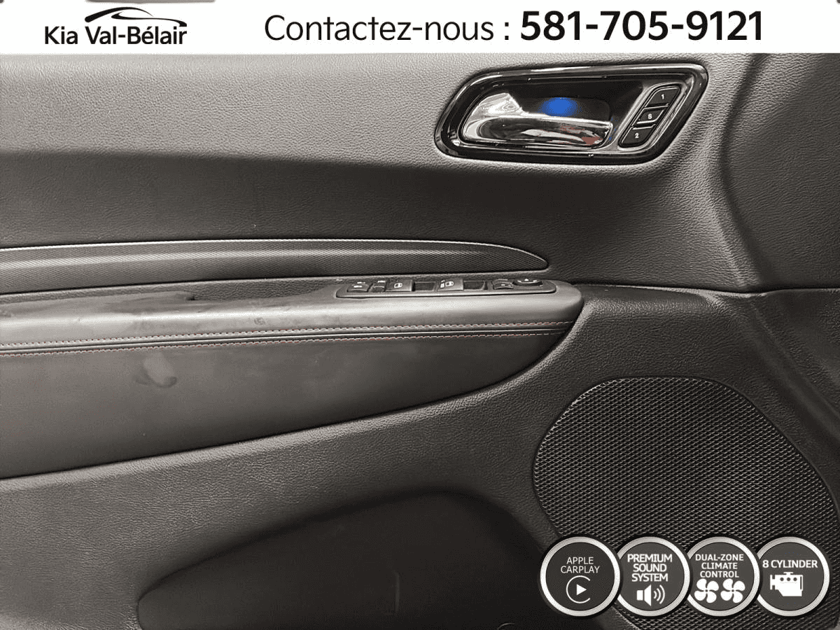 2025 Dodge Durango R/T Ti * 5.7L Hemi * V8 * 360Hp * Cuir * Toit * Carplay - Image 26