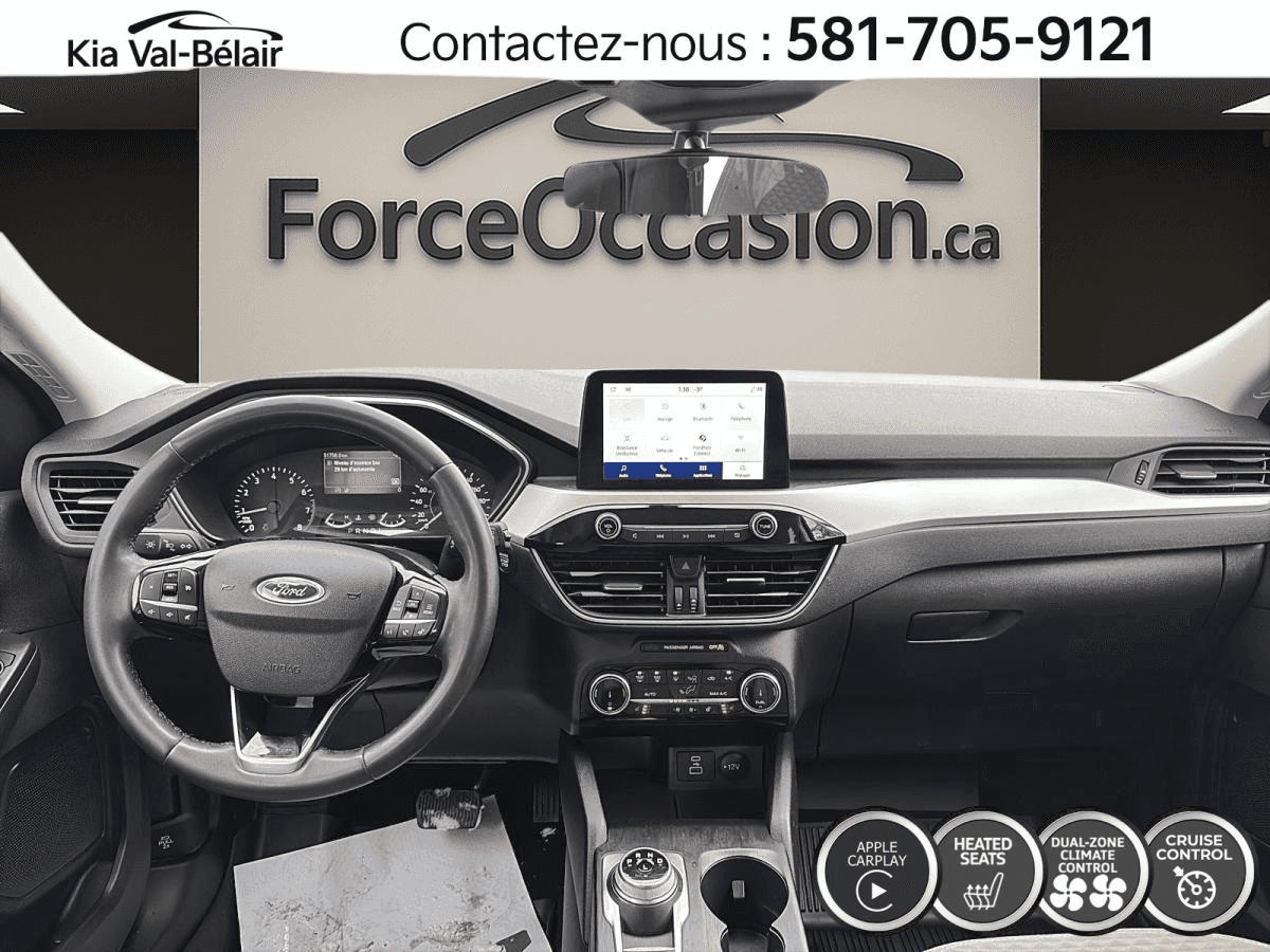 2022 Ford Escape Se *Awd *Turbo *181Hp *Caméra *Carplay *Volant Chauff - Image 6