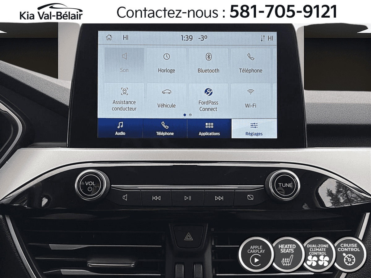 2022 Ford Escape Se *Awd *Turbo *181Hp *Caméra *Carplay *Volant Chauff - Image 15