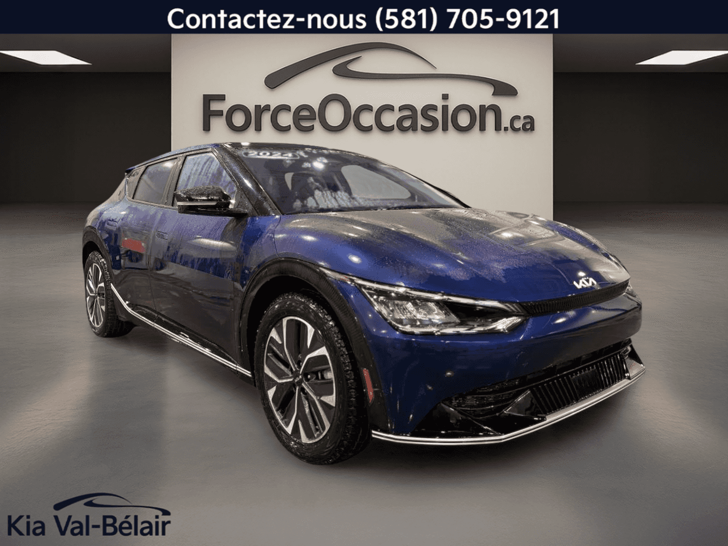 2024 Kia EV6 Land *Awd *320Hp *Caméra *Carplay *Sièges/Volant Chauff - Image 3