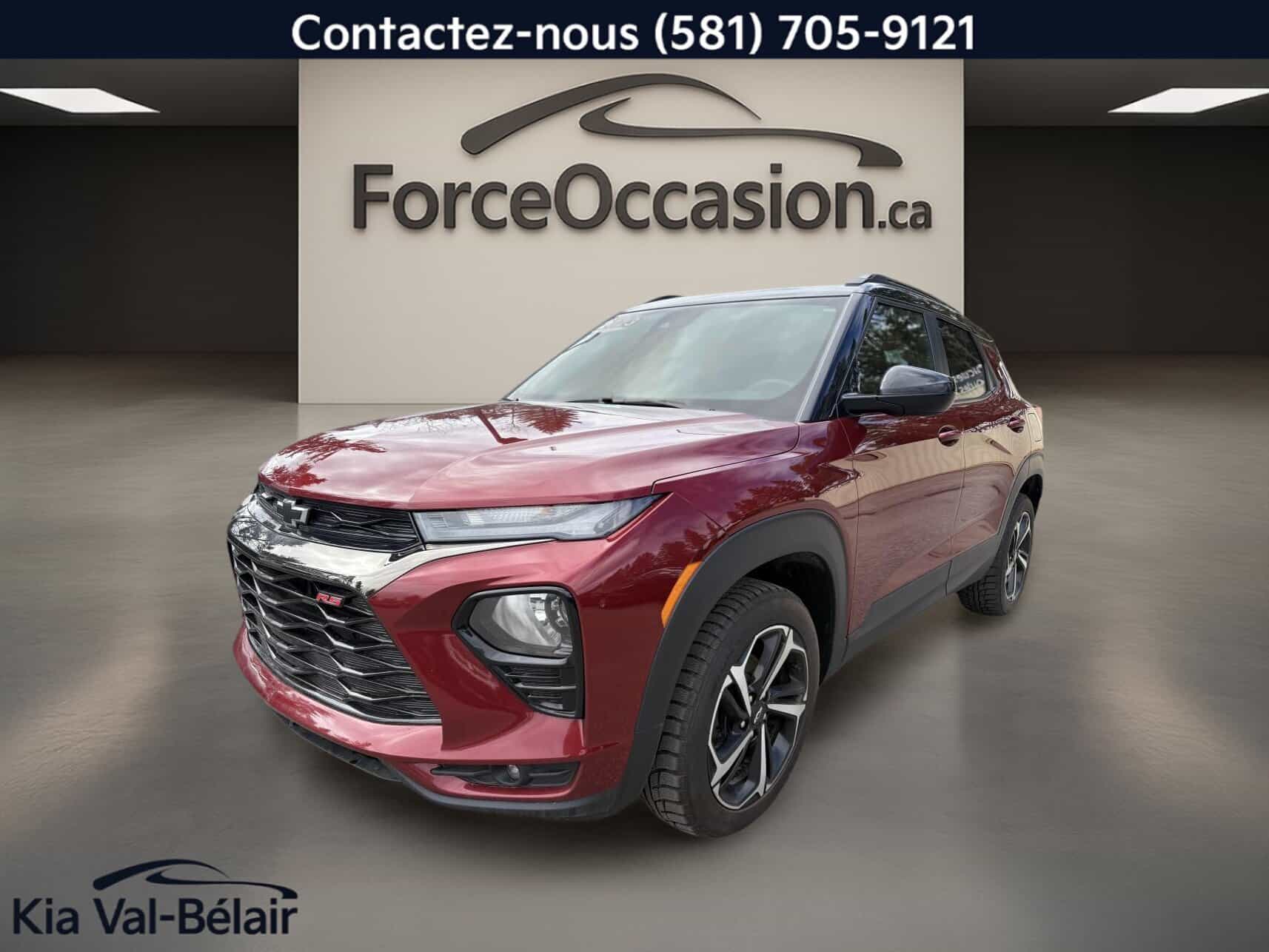 2023 Chevrolet Trailblazer Rs *Awd *Turbo *Caméra *Carplay *Sièges Chauffants - Image 1