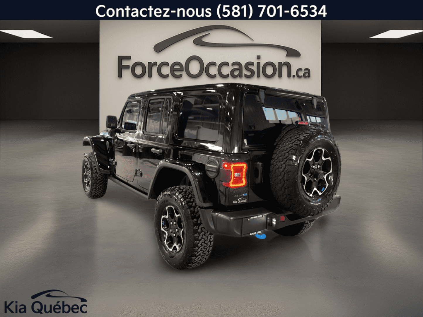 2021 Jeep Wrangler 4XE Unlimited Rubicon 4X4 *Turbo *Hybride *Cuir *Carplay *Caméra - Image 2