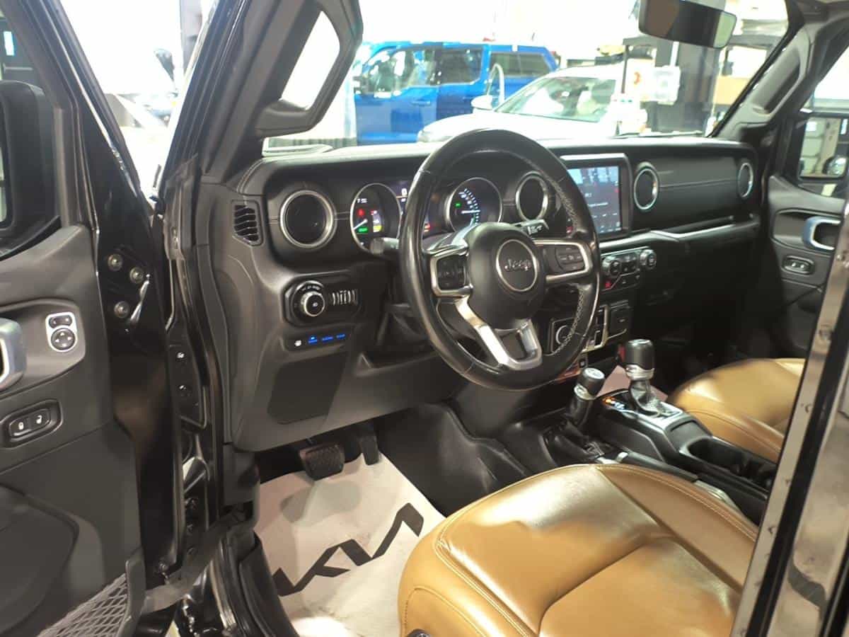 2021 Jeep Wrangler 4XE Unlimited Rubicon 4X4 *Turbo *Hybride *Cuir *Carplay *Caméra - Image 14