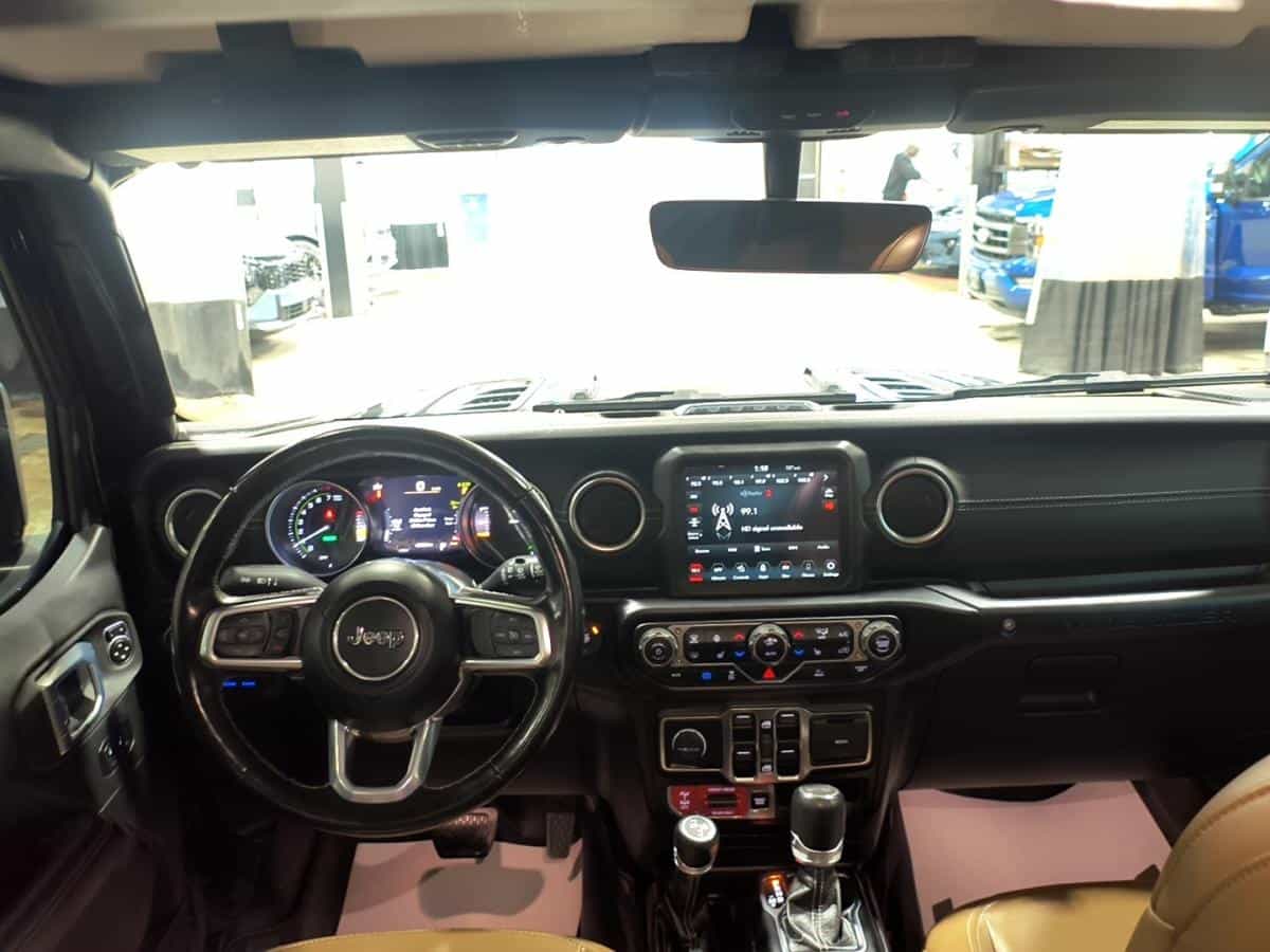 2021 Jeep Wrangler 4XE Unlimited Rubicon 4X4 *Turbo *Hybride *Cuir *Carplay *Caméra - Image 22
