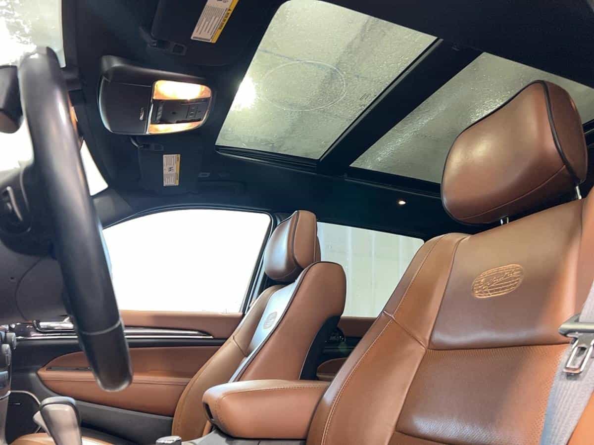 2021 Jeep Grand Cherokee Overland* Awd* V6* Toit Pano* Cuir* Gps* Bizone* - Image 6