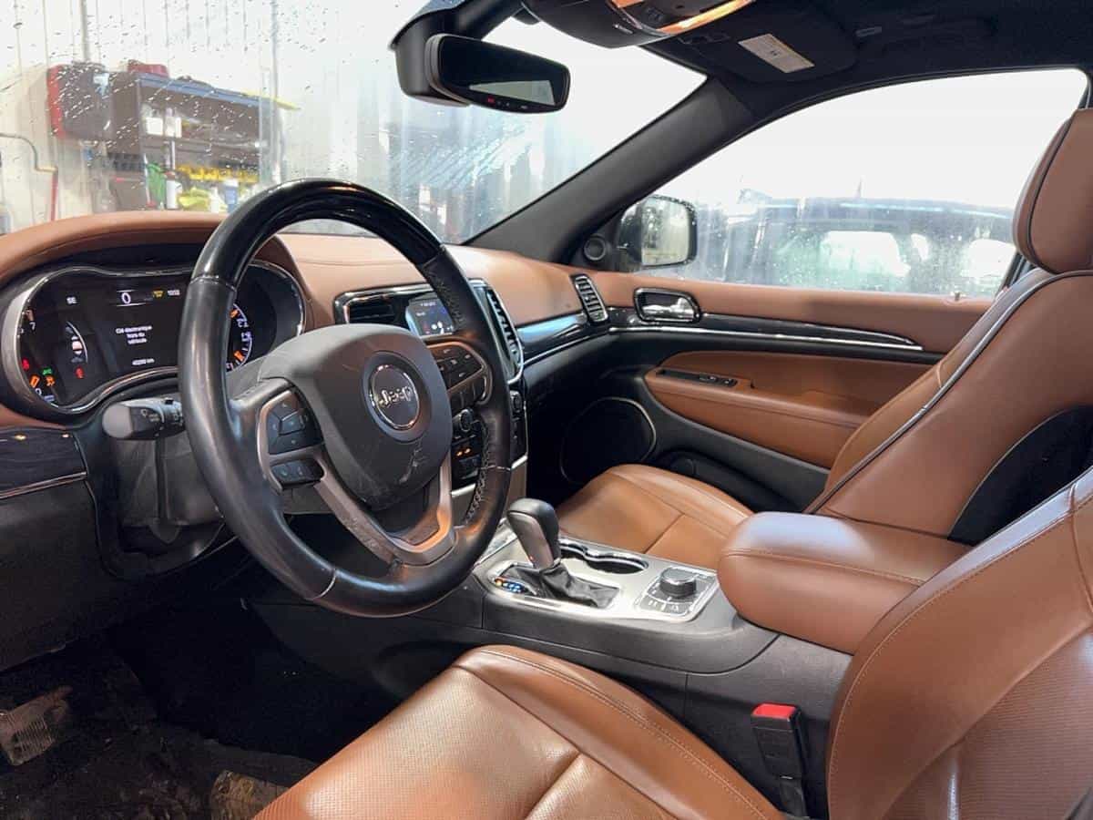 2021 Jeep Grand Cherokee Overland* Awd* V6* Toit Pano* Cuir* Gps* Bizone* - Image 7