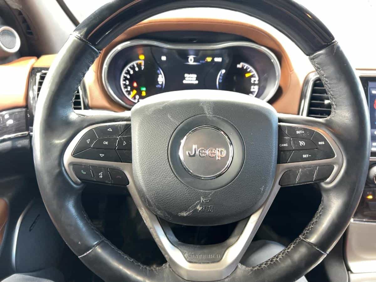 2021 Jeep Grand Cherokee Overland* Awd* V6* Toit Pano* Cuir* Gps* Bizone* - Image 11