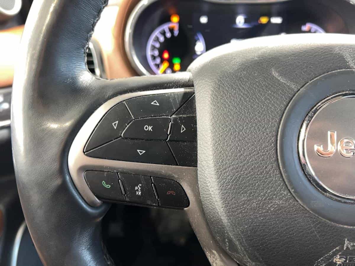 2021 Jeep Grand Cherokee Overland* Awd* V6* Toit Pano* Cuir* Gps* Bizone* - Image 13