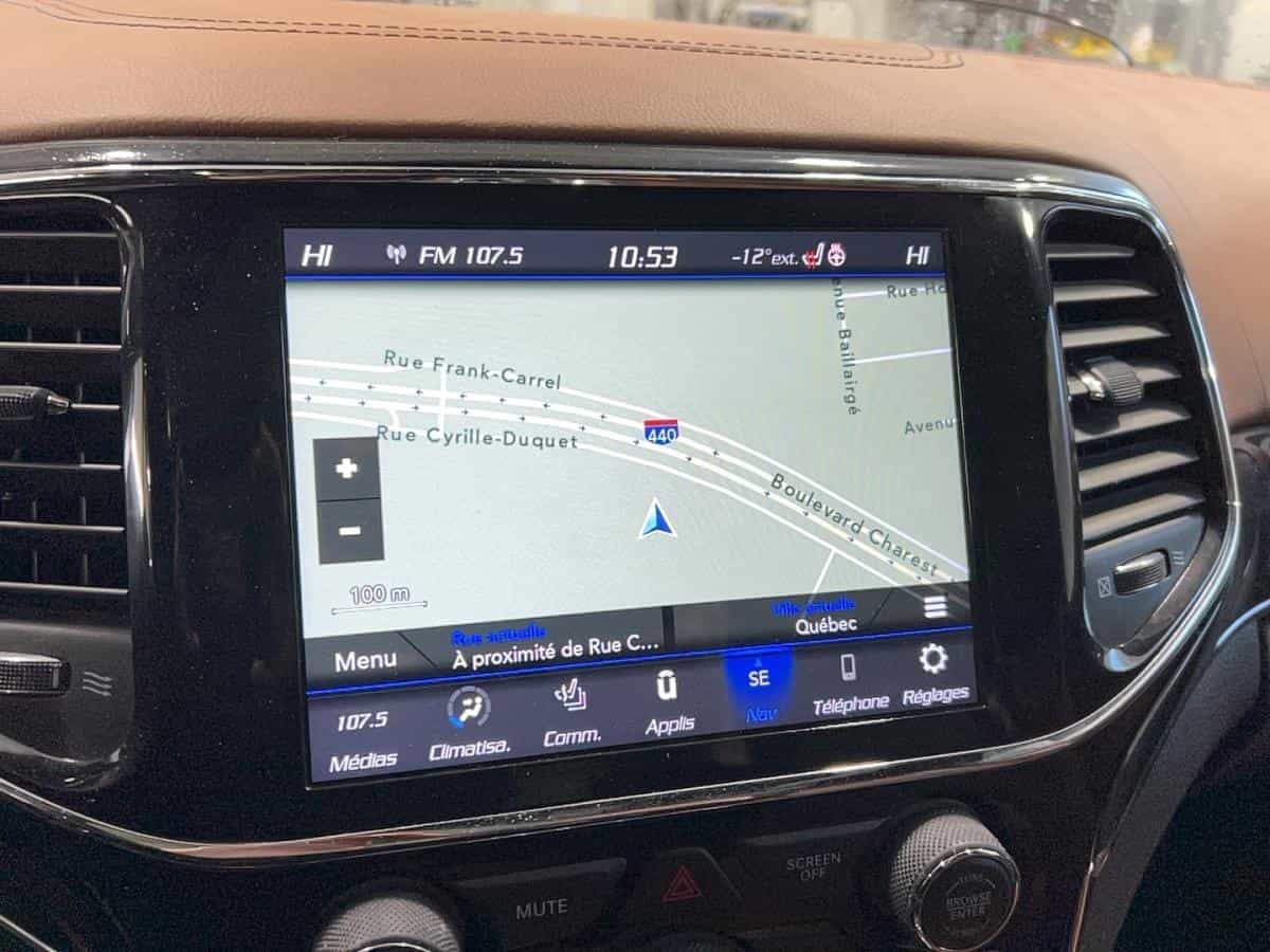 2021 Jeep Grand Cherokee Overland* Awd* V6* Toit Pano* Cuir* Gps* Bizone* - Image 18