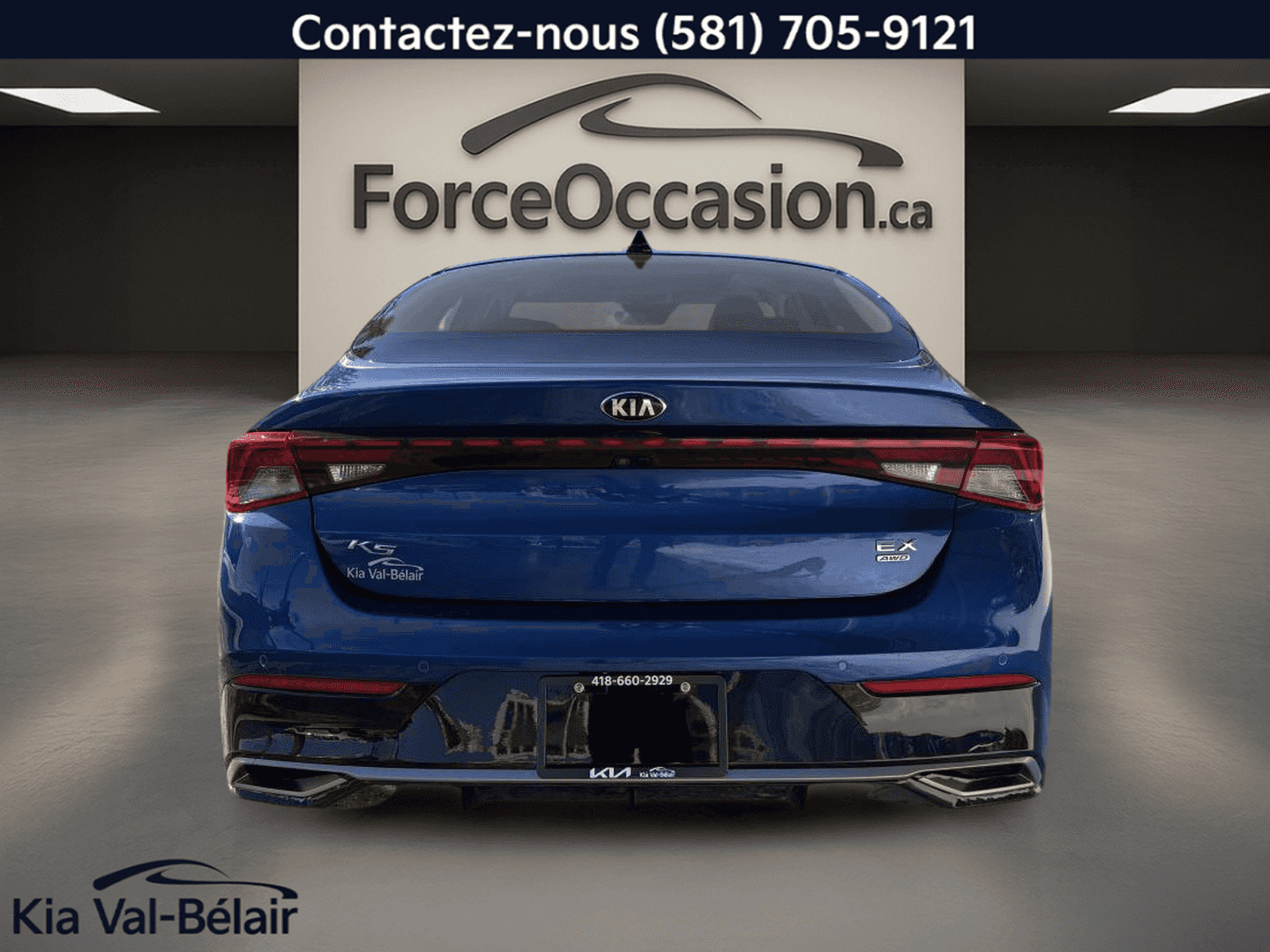 Image 10 Kia K5 Ex *Awd *Turbo *180Hp *Caméra *Carplay *Toit *Cuir *Gps 2021