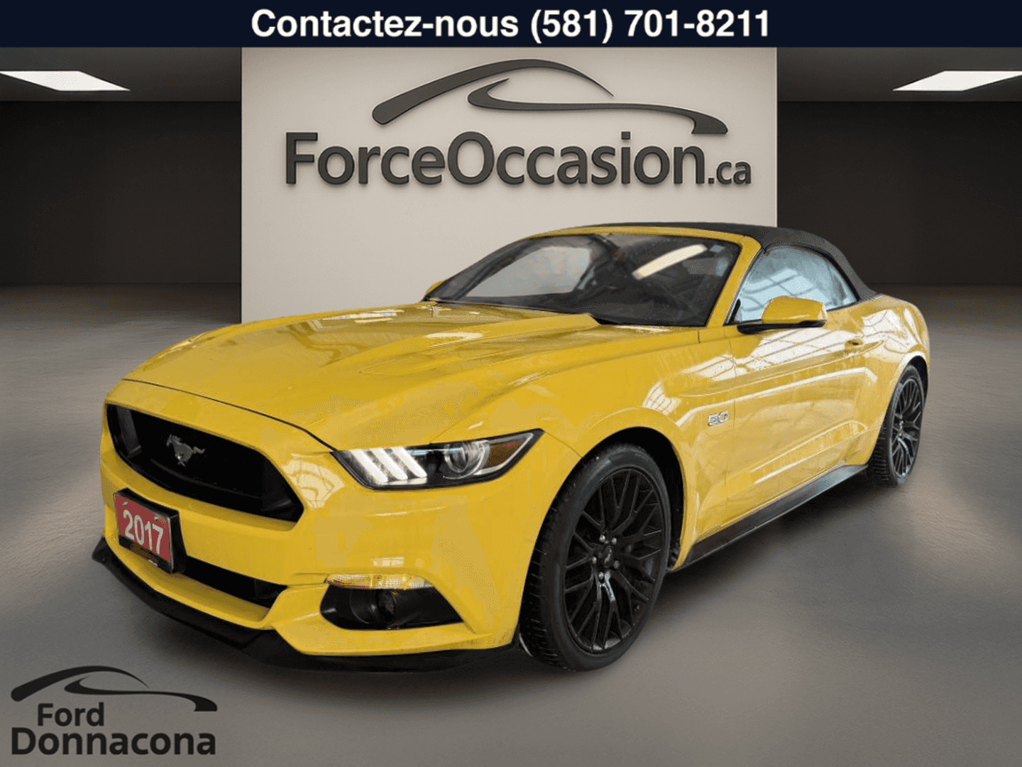 Image 1 Ford Mustang GT haut niveau cabriolet 2 portes 2017