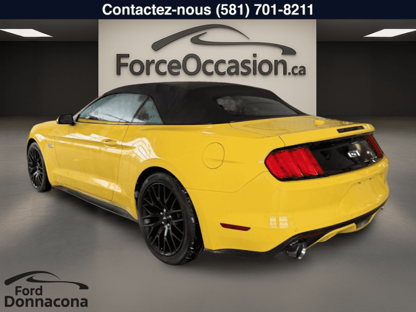 2017 Ford Mustang GT haut niveau cabriolet 2 portes - Image 9