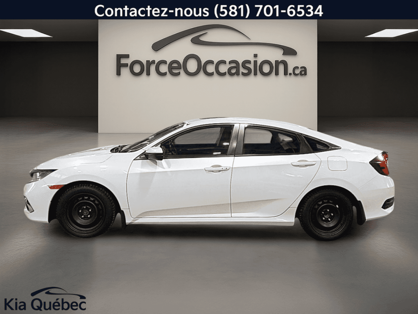 2019 Honda Civic Ex *Toit *Sièges Chauffants *Carplay *Bluetooth *A/C - Image 3