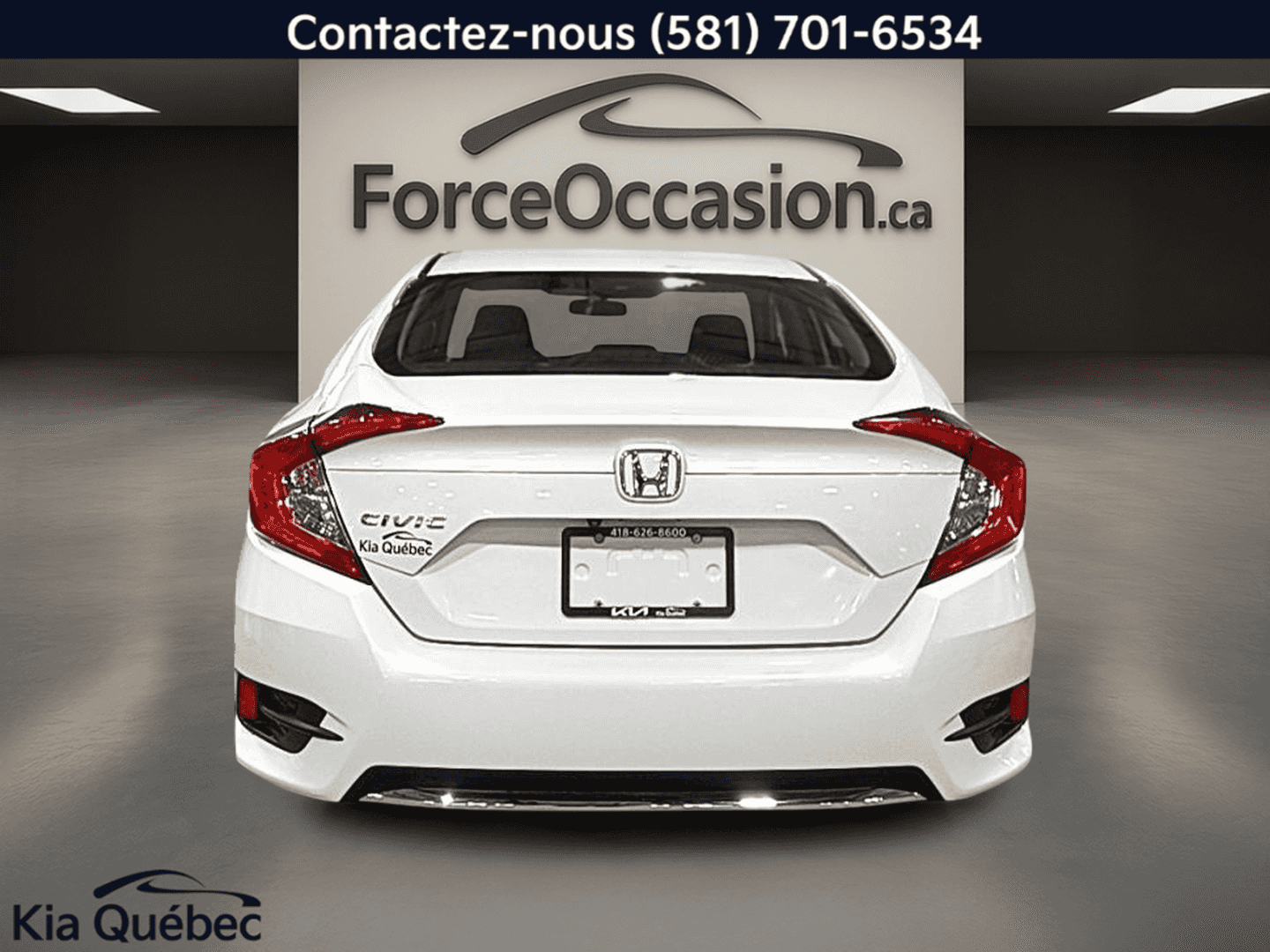 Image 5 Honda Civic Ex *Toit *Sièges Chauffants *Carplay *Bluetooth *A/C 2019
