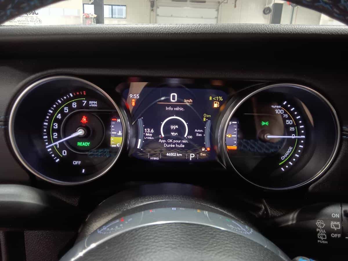 Image 18 Jeep Wrangler 4XE Rubicon* 4Xe* 4X4* Cuir* Gps* Volant Chauffant* 2023