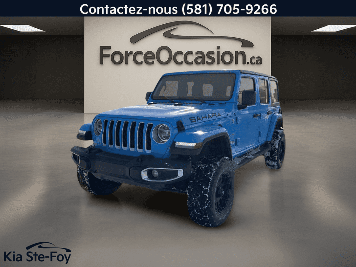 2021 Jeep Wrangler Unlimited Sahara* 4X4* Gps* Cuir* Volant Chauffant* - Image 1