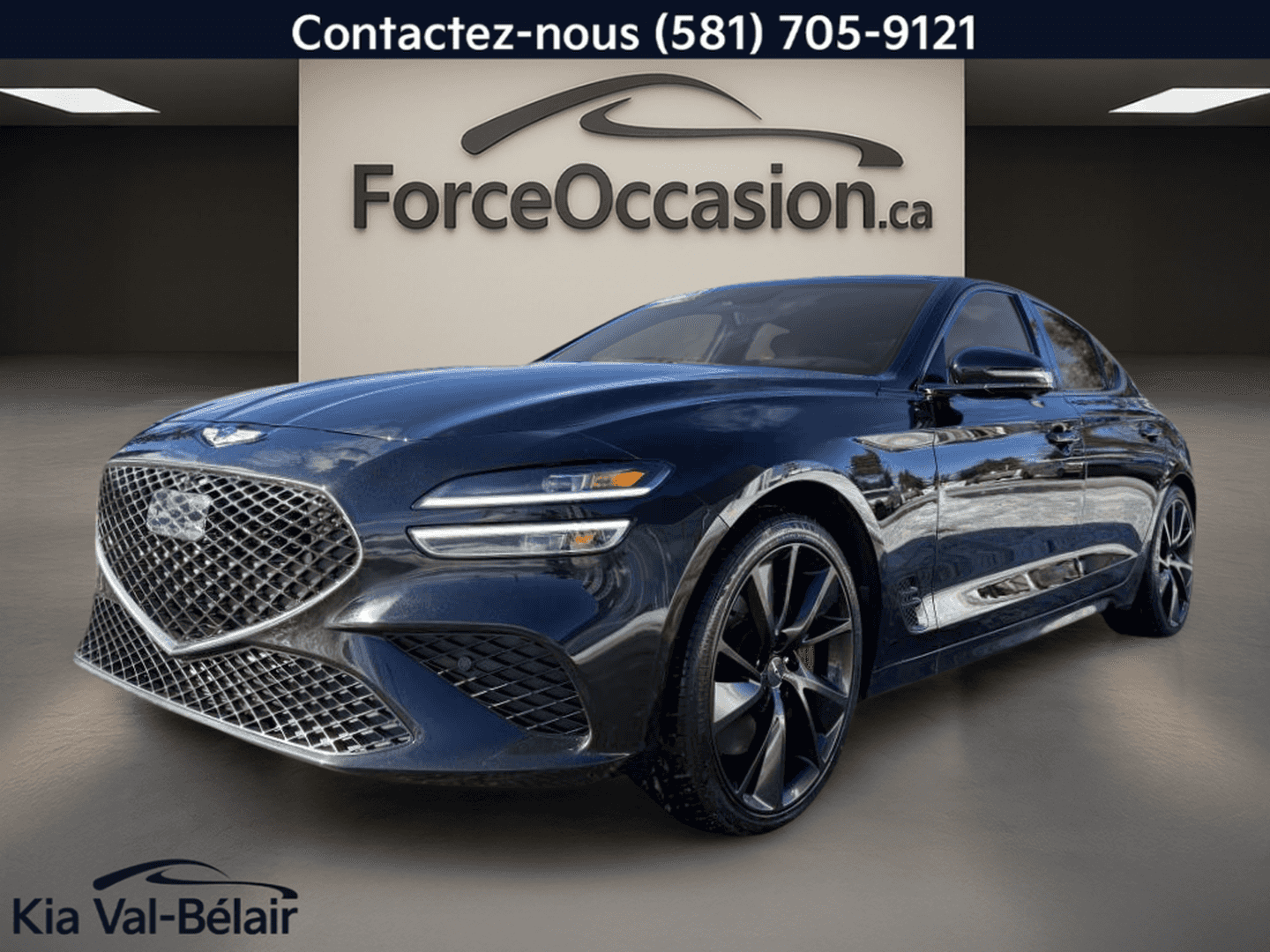 Image 1 Genesis G70 3.3T Sport Ti * 365Hp * Cuir * Toit * Gps * Lexicon® 2023