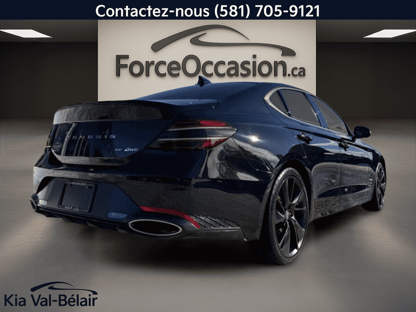 Image 11 Genesis G70 3.3T Sport Ti * 365Hp * Cuir * Toit * Gps * Lexicon® 2023