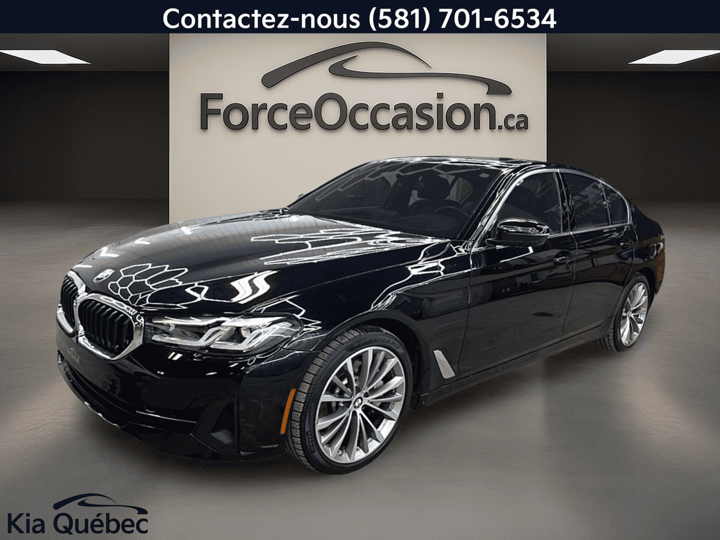 2022 BMW 530i 530i xDrive TURBO *TOIT *BIZONE *VOLANT *GPS *CUIR - Image 1