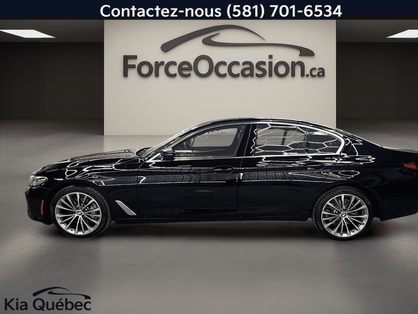 2022 BMW 530i 530i xDrive TURBO *TOIT *BIZONE *VOLANT *GPS *CUIR - Image 3