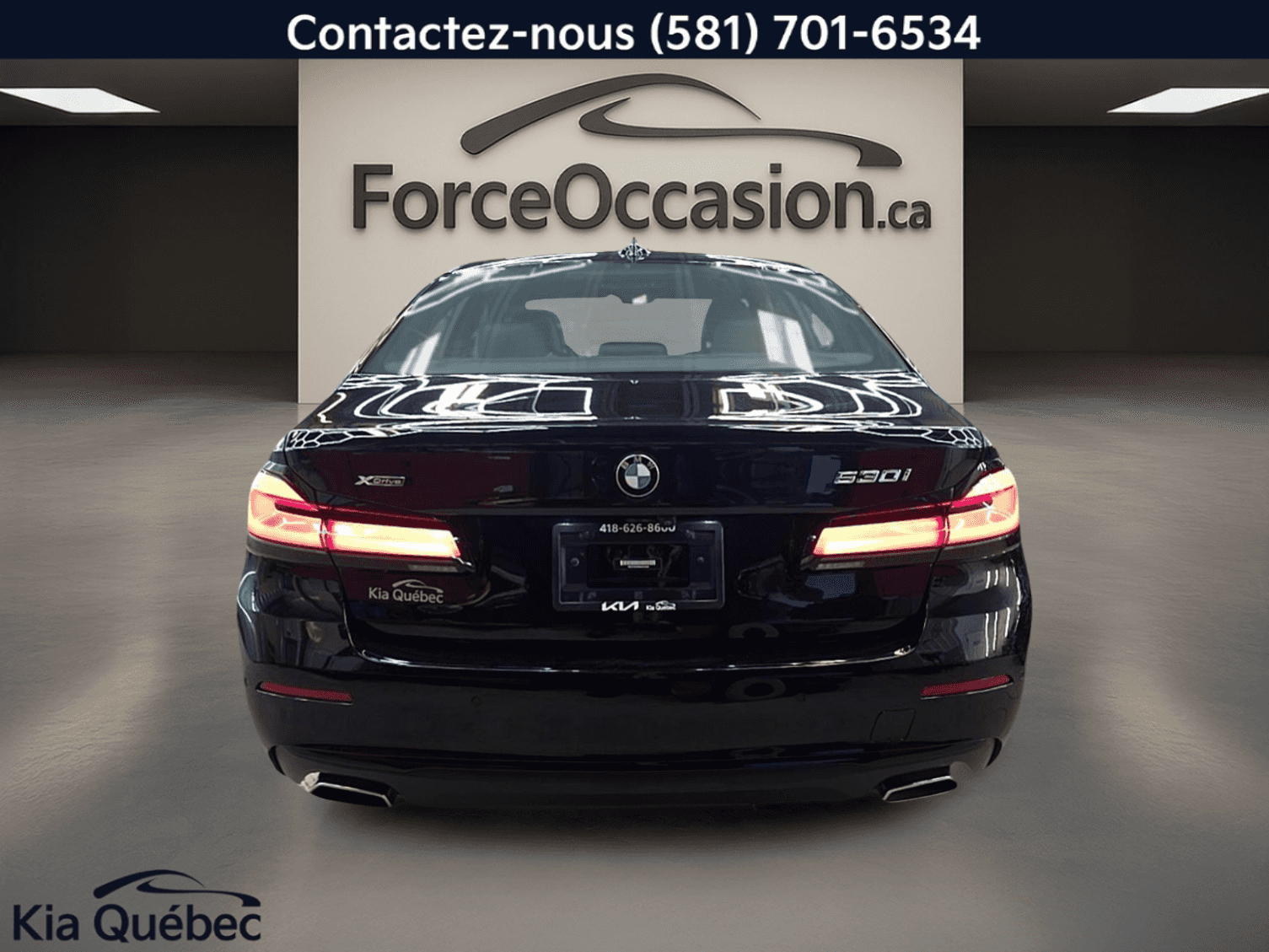 2022 BMW 530i 530i xDrive TURBO *TOIT *BIZONE *VOLANT *GPS *CUIR - Image 5