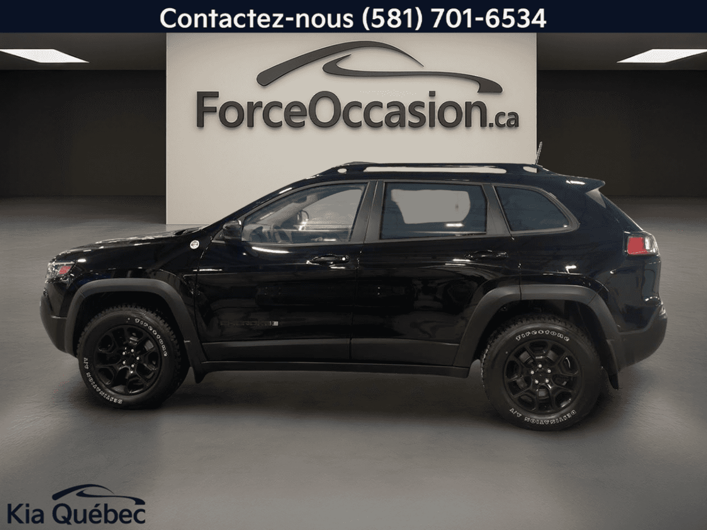Image 3 Jeep Cherokee Trailhawk TURBO *4x4 *CUIR *BIZONE *CAMÉRA *CARPLAY 2023