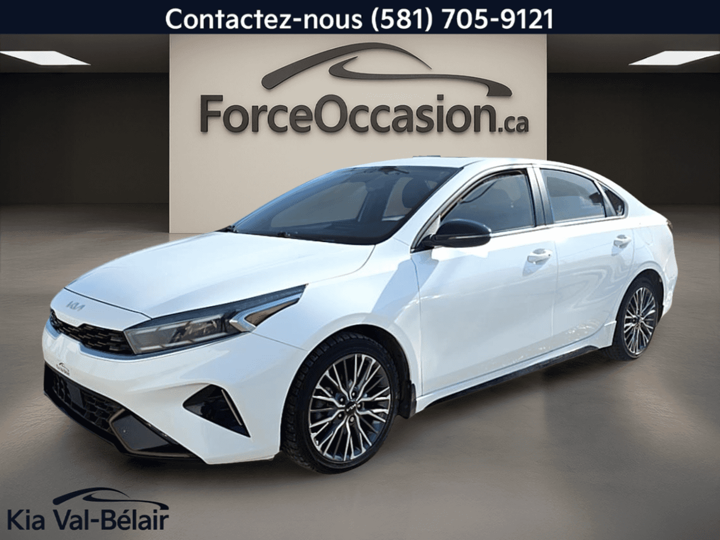 2023 Kia Forte Gt-Line *Cuir *Toit *Caméra *Carplay *Volant Chauff - Image 1