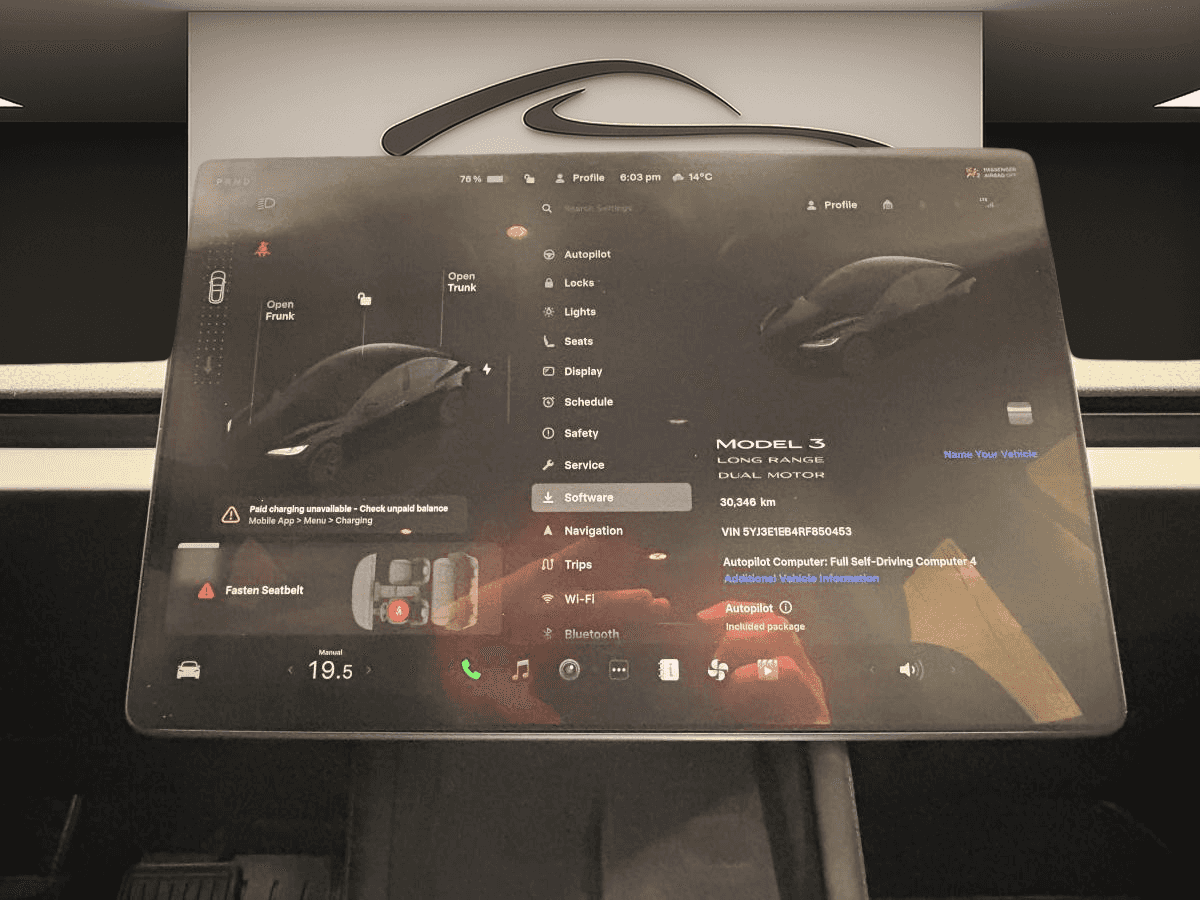 Image 16 Tesla Model 3 Longue Range *Awd *460Hp *Cuir *Toit *Volant Chauff 2024