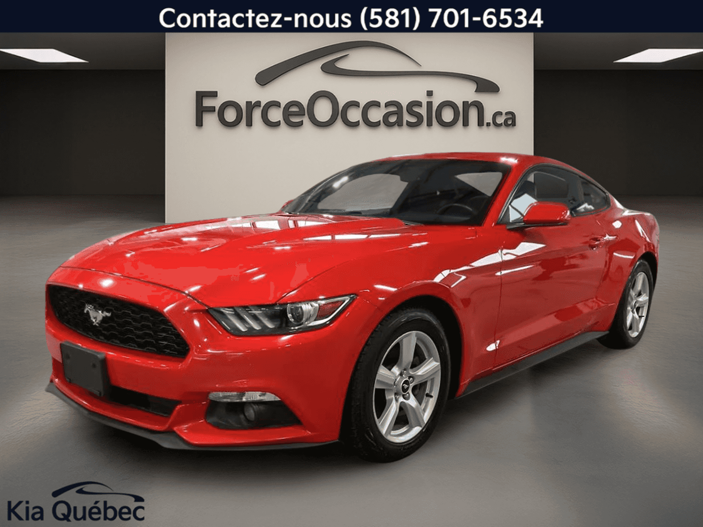 Image 1 Ford Mustang V6 *Cruise *Bluetooth *A/C *Lecteur Cd 2016