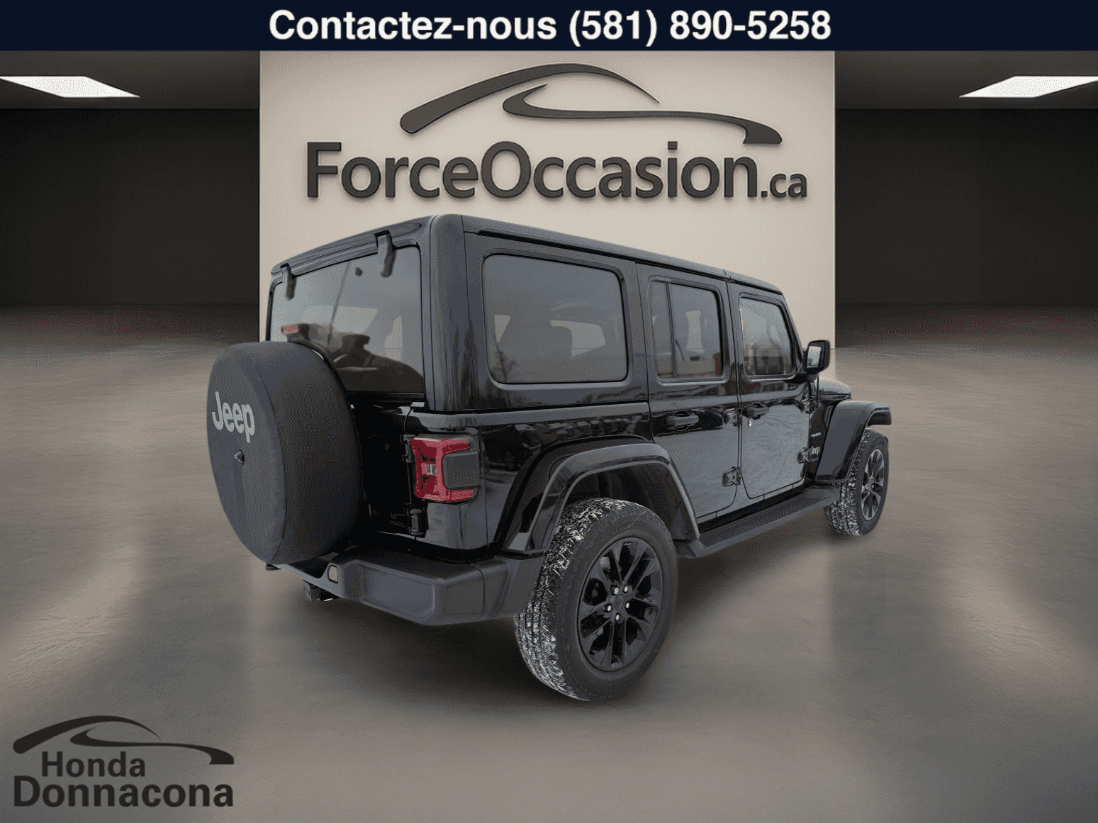 2021 Jeep Wrangler 4XE Unlimited Sahara 4x4 PHEV 4XE CUIR - Image 4