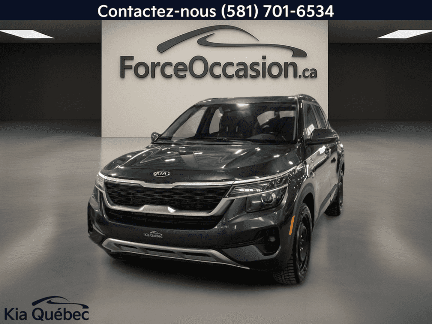 Image 1 Kia Seltos Ex *Awd *Cuir *Toit *Carplay *Cruise *Caméra 2021