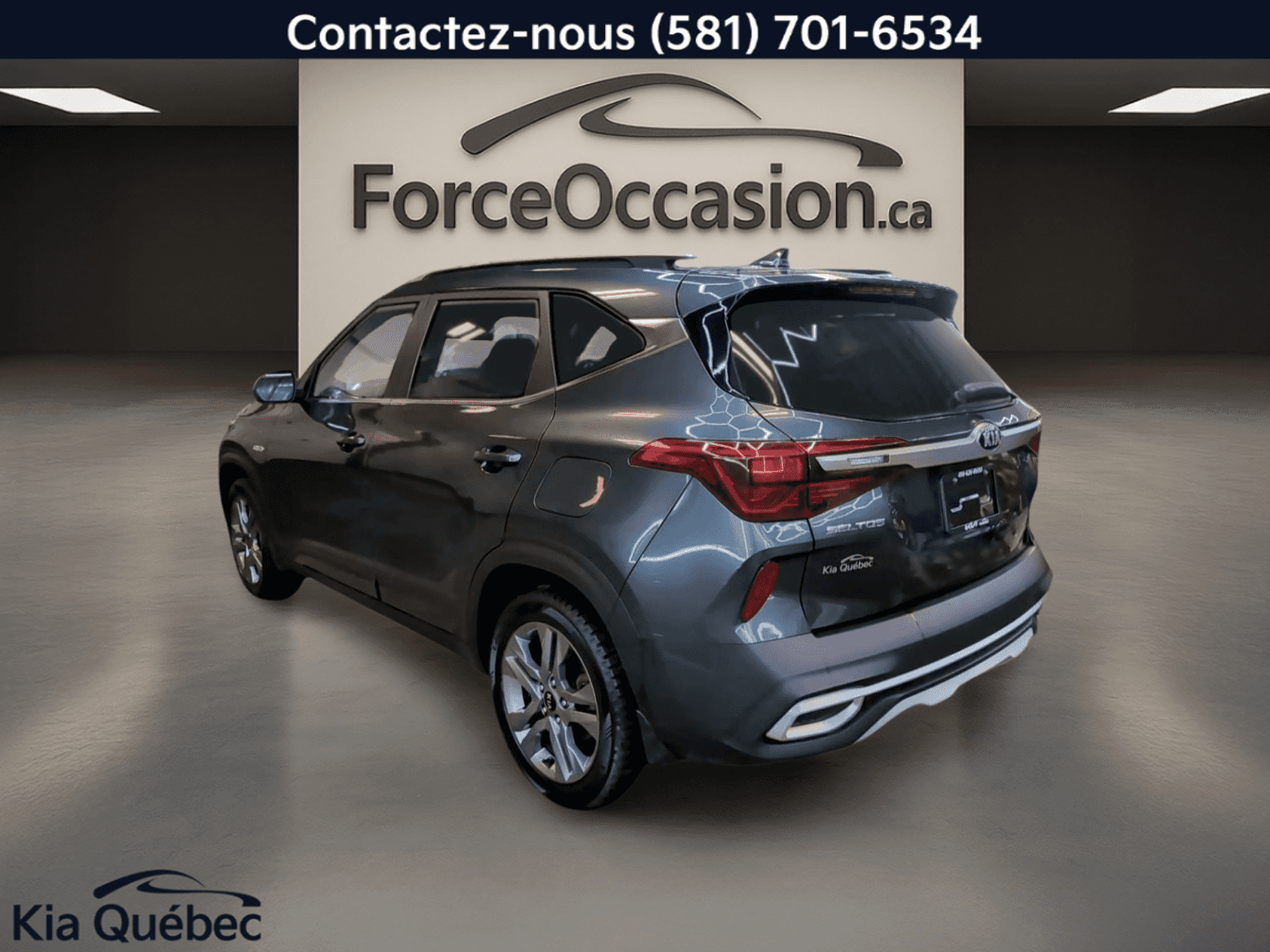 2021 Kia Seltos Ex *Awd *Cuir *Toit *Carplay *Cruise *Caméra - Image 2