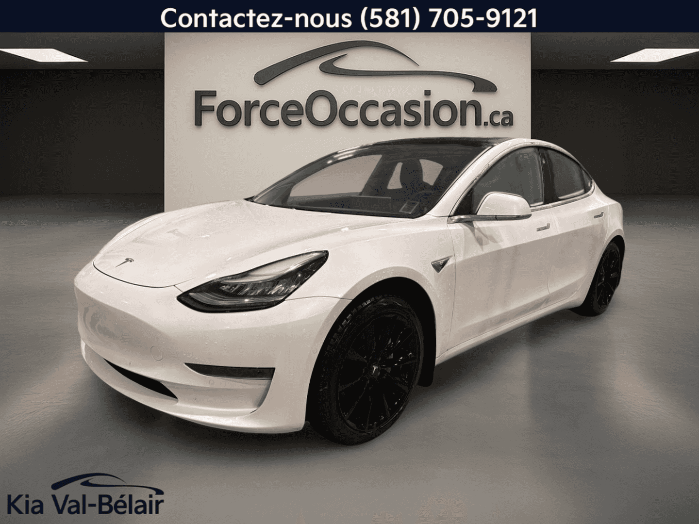 Image 1 Tesla Model 3 Pa * Carplay * Caméra 360 * Bi-Zone * Toit * Sièges Chauff 2020