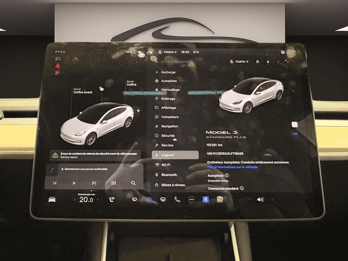 2020 Tesla Model 3 Pa * Carplay * Caméra 360 * Bi-Zone * Toit * Sièges Chauff - Image 13