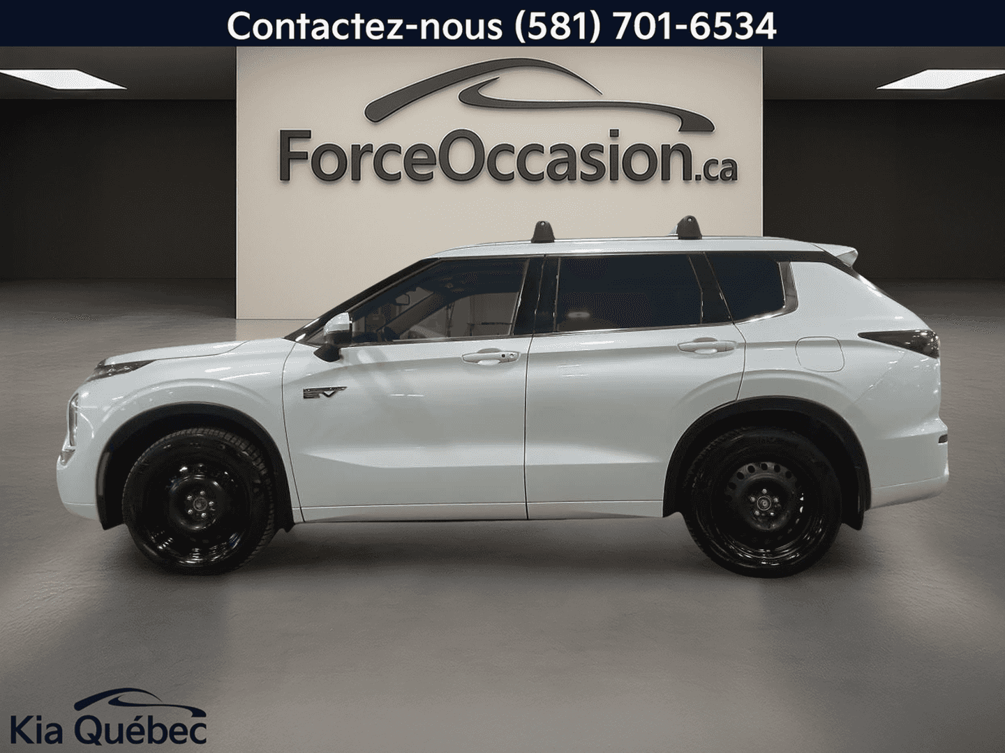 2023 Mitsubishi Outlander PHEV Gt *Awd *Toit Pano *Cuir Blanc *Caméra 360 *Bizone *7 Pass - Image 3