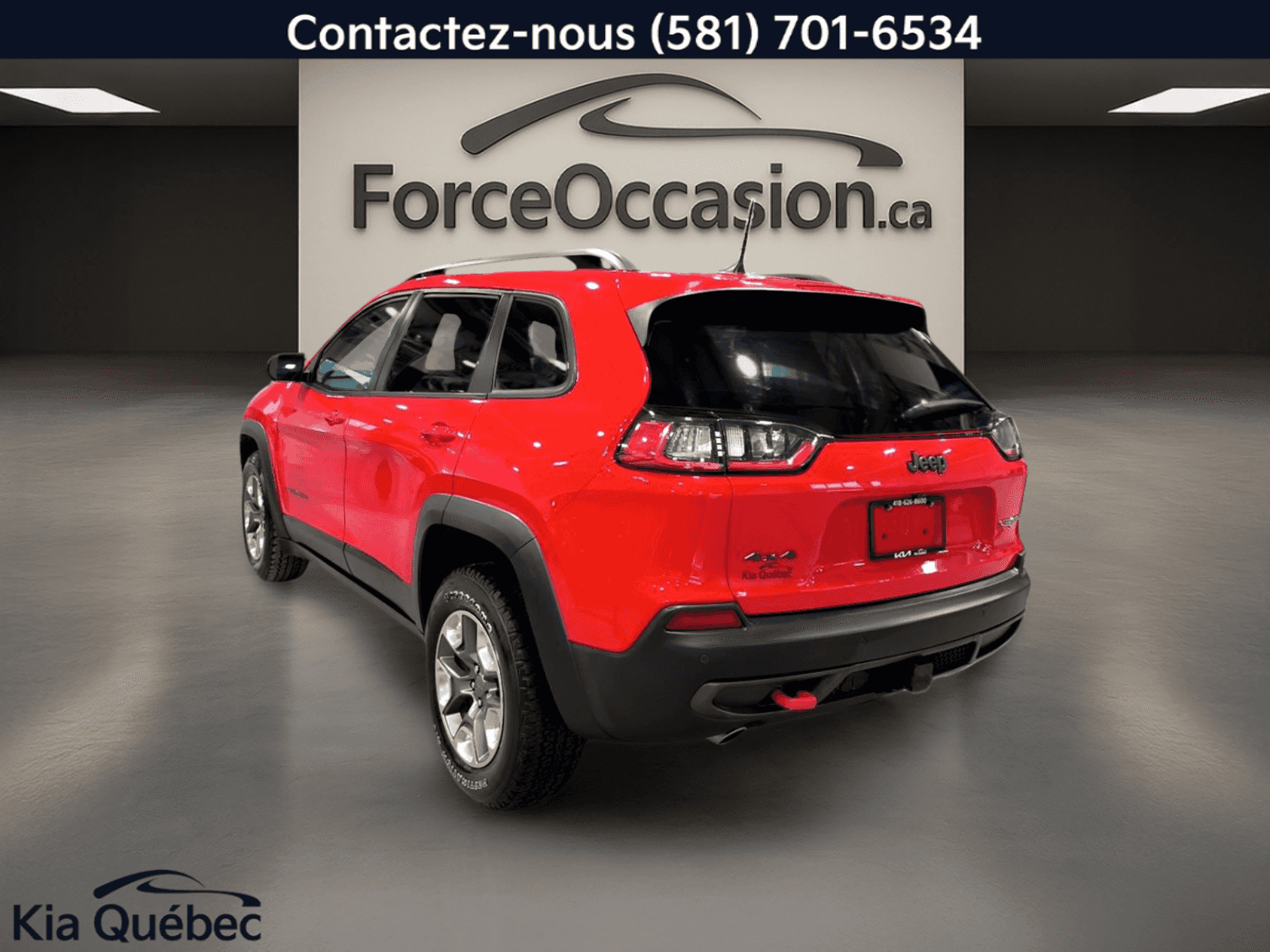 Image 2 Jeep Cherokee Trailhawk *4x4 *CUIR *GPS *CAMÉRA *ÉCRAN TACTILE 2019