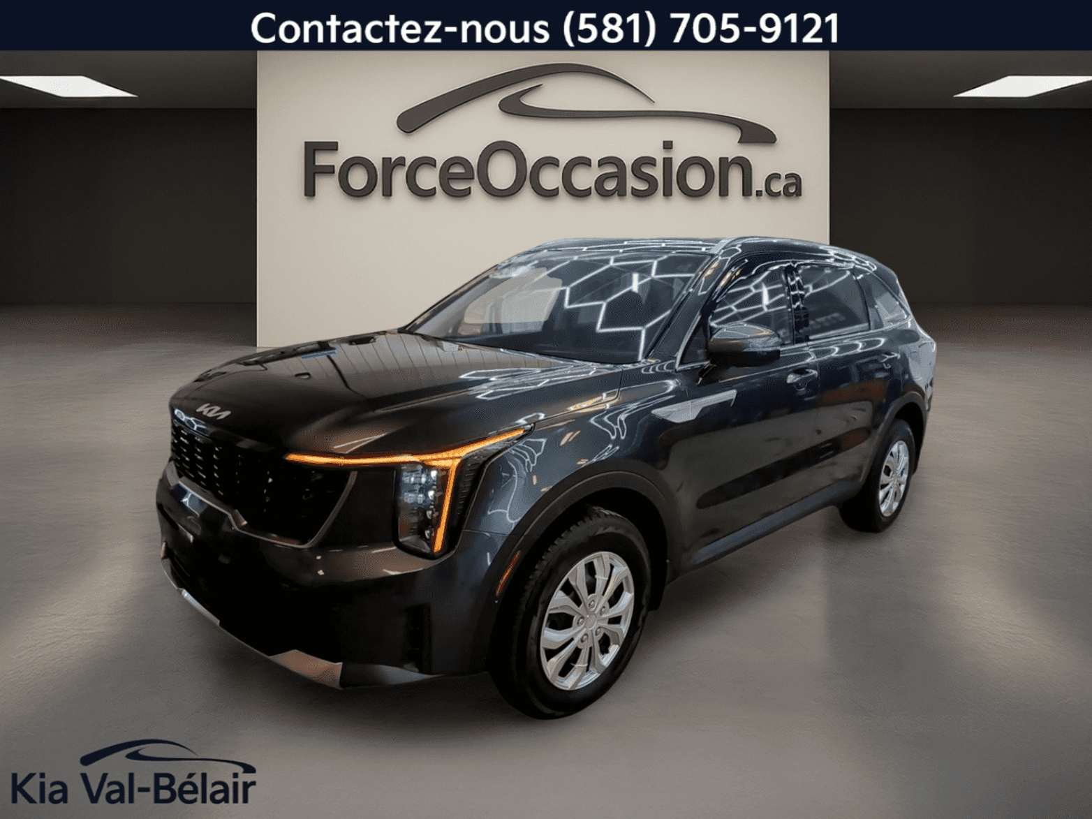 2024 Kia Sorento Ex Awd * Turbo * 281Hp * A/C * Cuir * Carplay * Volant Chauff * - Image 1