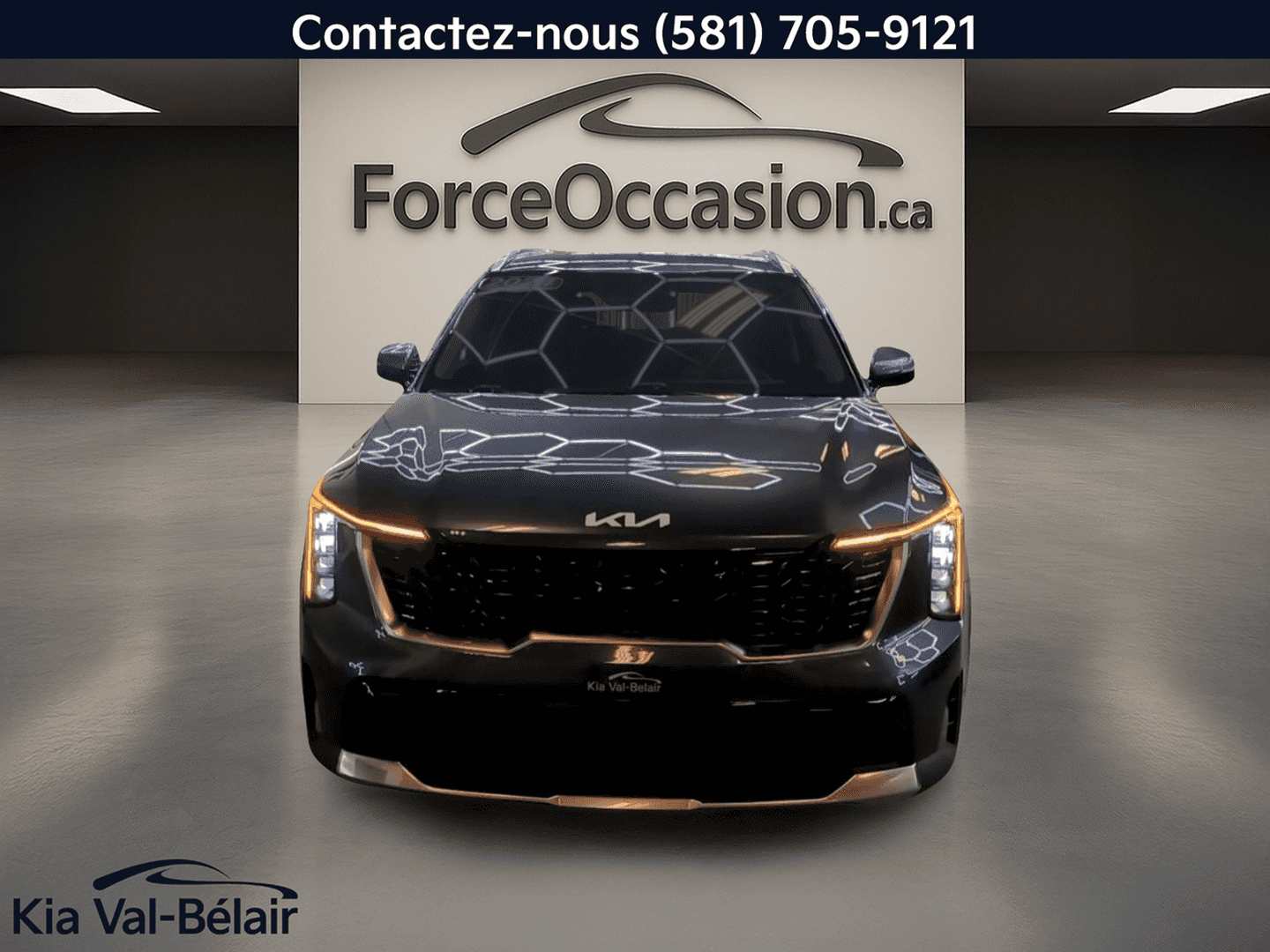 2024 Kia Sorento Ex Awd * Turbo * 281Hp * A/C * Cuir * Carplay * Volant Chauff * - Image 2