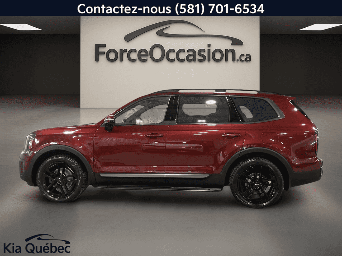 2023 Kia Telluride Sx V6 *Awd *Gps *Toit *Cuir *Bizone *Carplay - Image 3