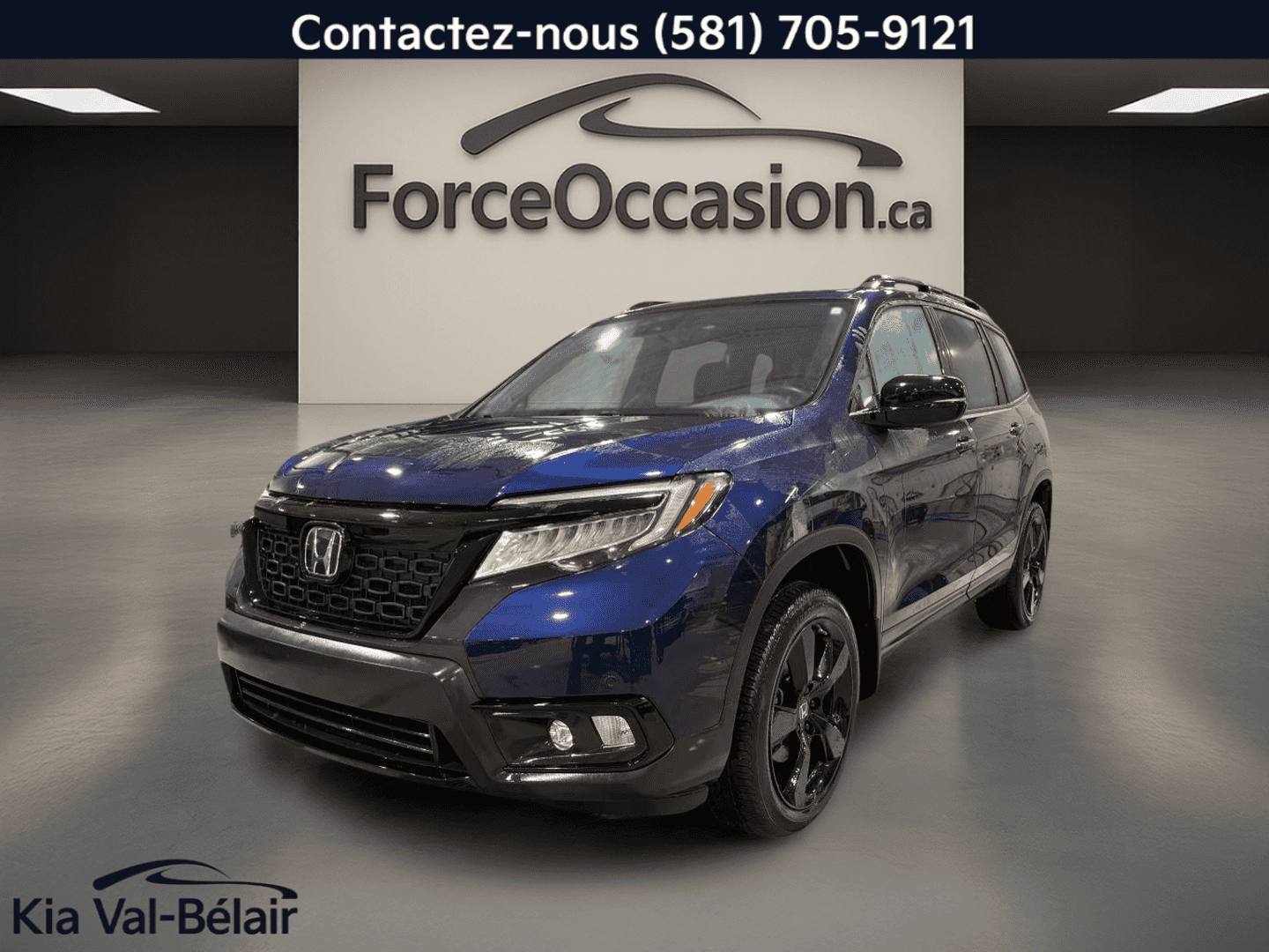 2021 Honda Passport Touring Awd * V6 * 280Hp * Cuir * Toit * Gps * 5000Lbs Towing * - Image 1