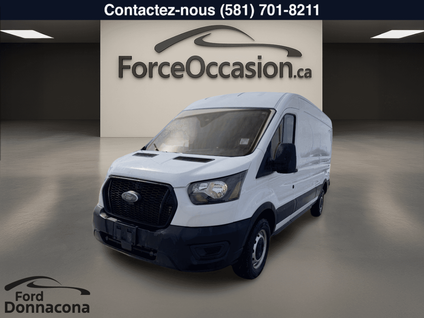 Image 1 Ford Transit Cargo Van T-250 PA toit moyen 148 po PNBV de 9 070 lb 2024