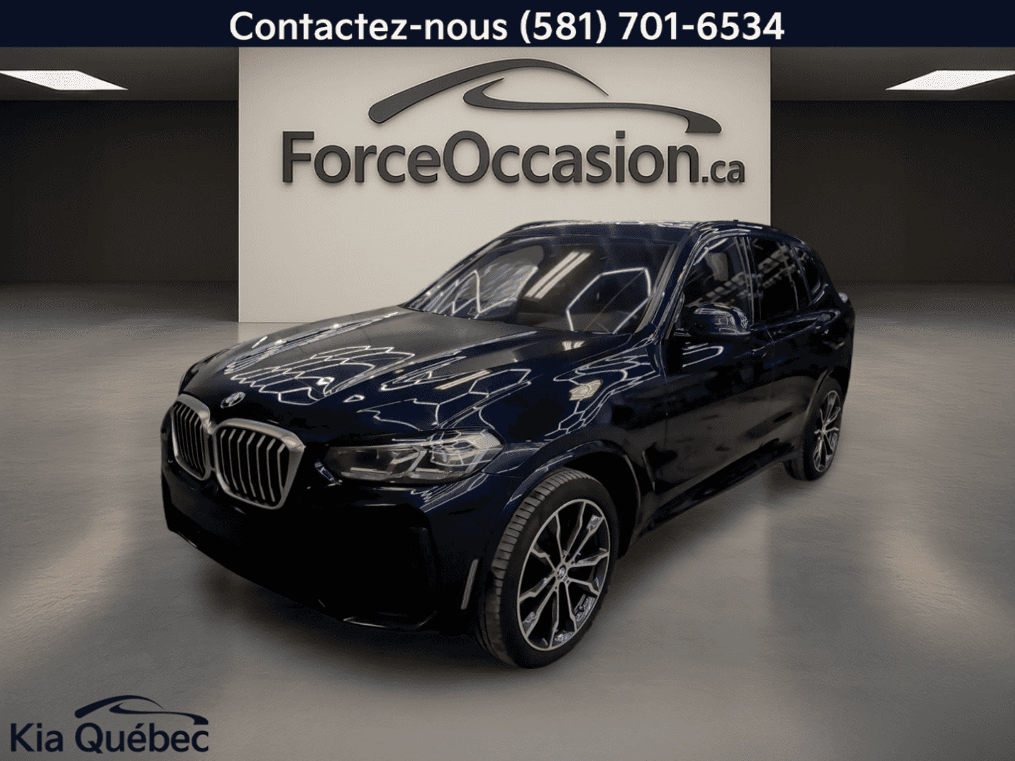 2022 BMW X3 xDrive30i TURBO *AWD *GPS *TOIT PANO *CUIR *BIZONE - Image 1