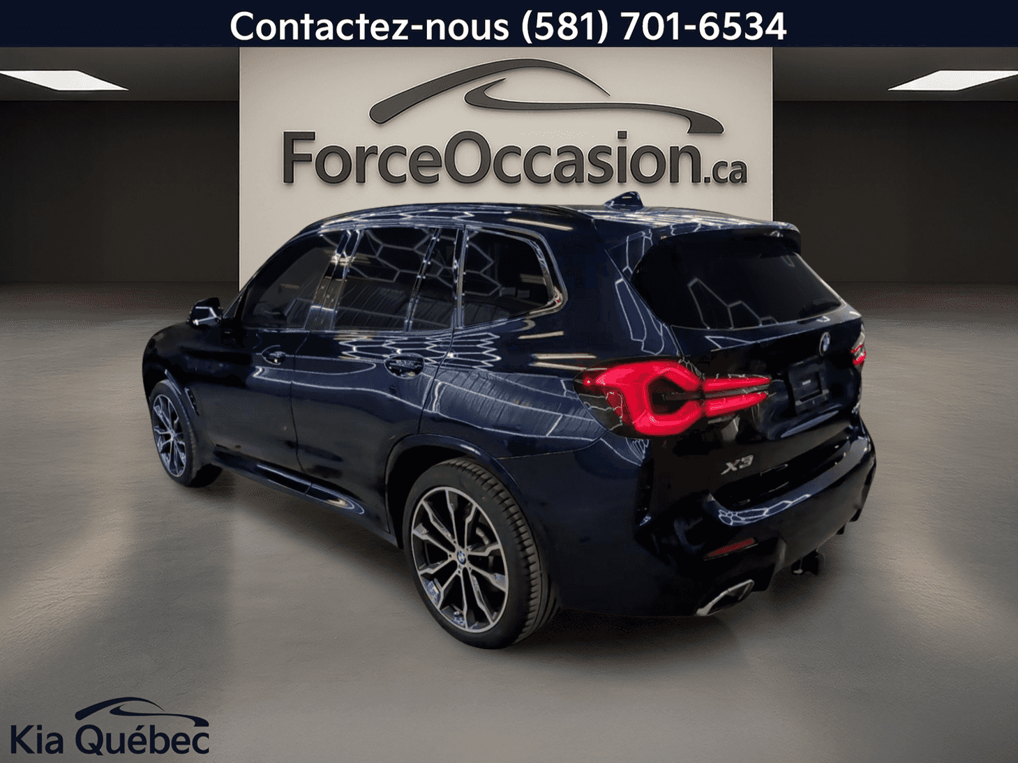 2022 BMW X3 xDrive30i TURBO *AWD *GPS *TOIT PANO *CUIR *BIZONE - Image 2