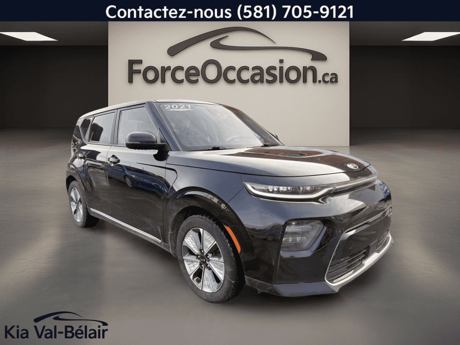 Image 3 Kia Soul Ev Premium * Cruise * Caméra * Carplay * Volant Chauff * 2021