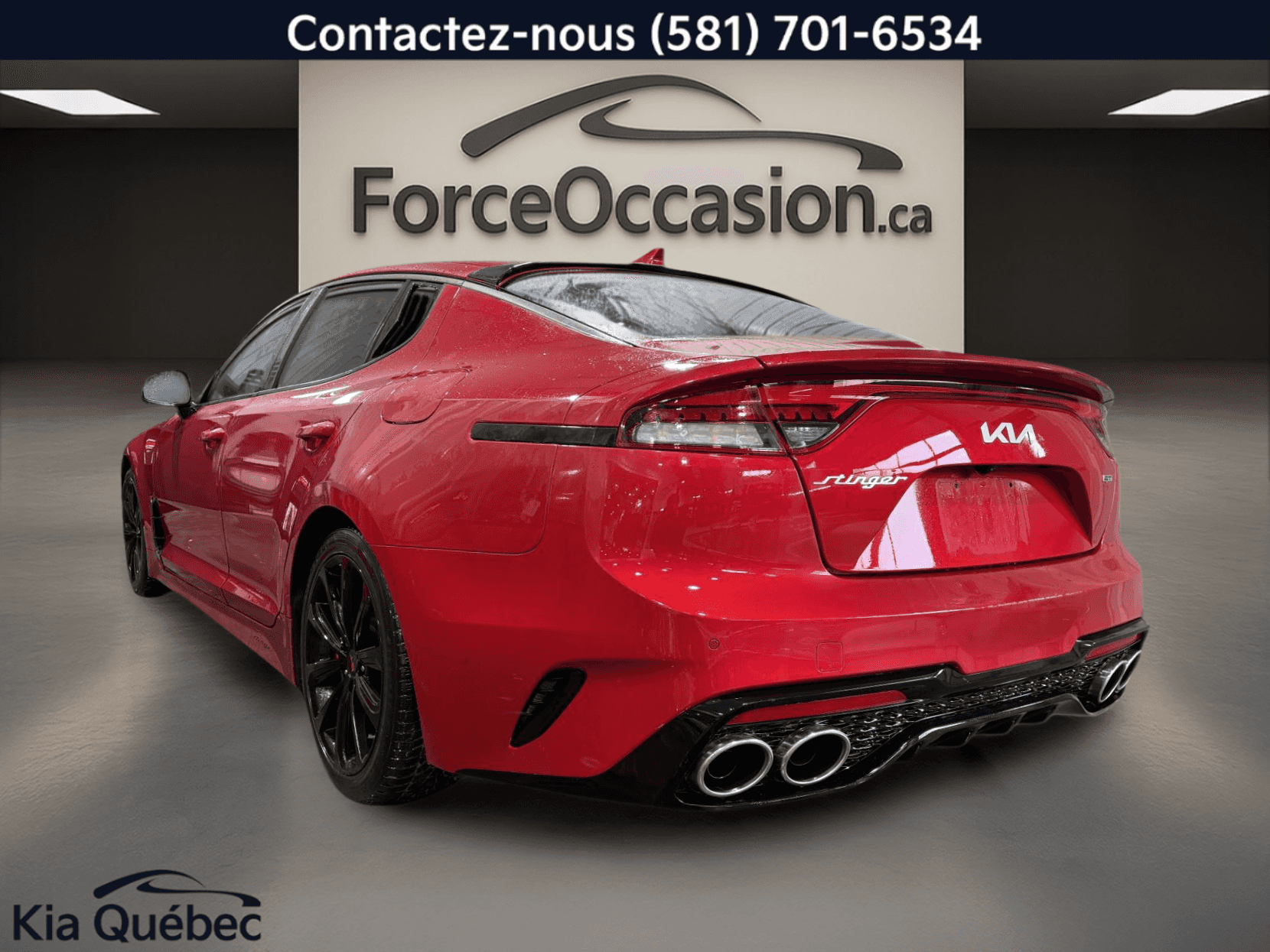 Image 2 Kia Stinger GT Élite V6 TURBO *AWD *TOIT *CUIR *GPS *BIZONE 2023
