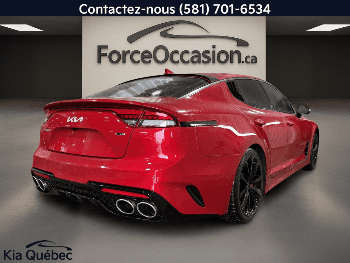 Image 3 Kia Stinger GT Élite V6 TURBO *AWD *TOIT *CUIR *GPS *BIZONE 2023