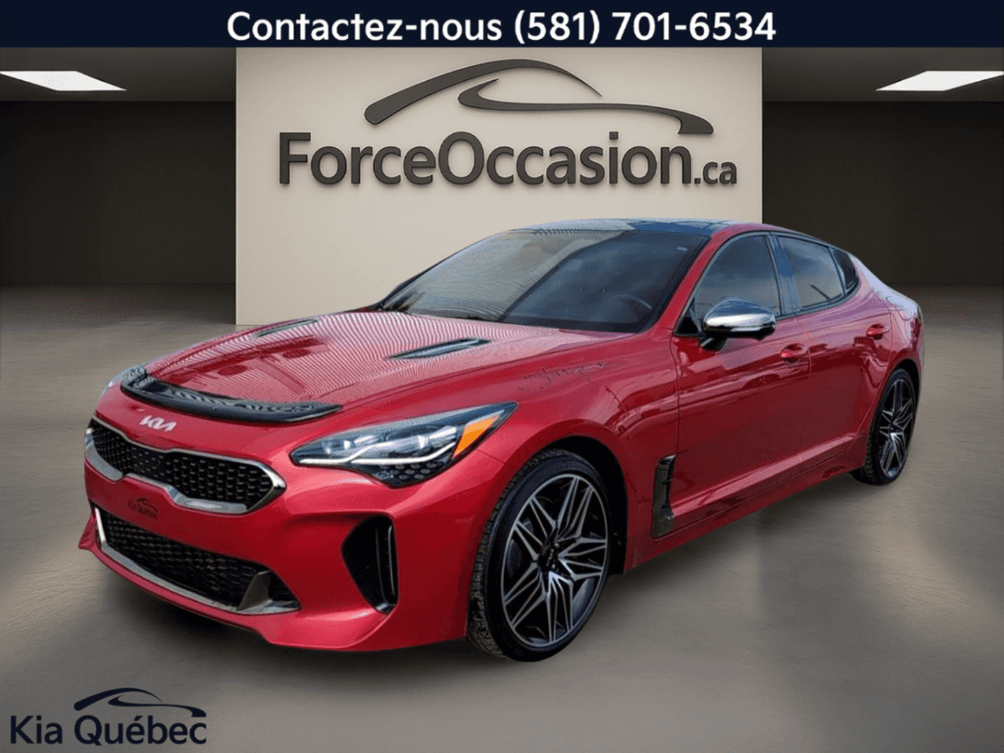 2023 Kia Stinger GT Élite V6 TURBO *AWD *TOIT *CUIR *GPS *BIZONE - Image 1
