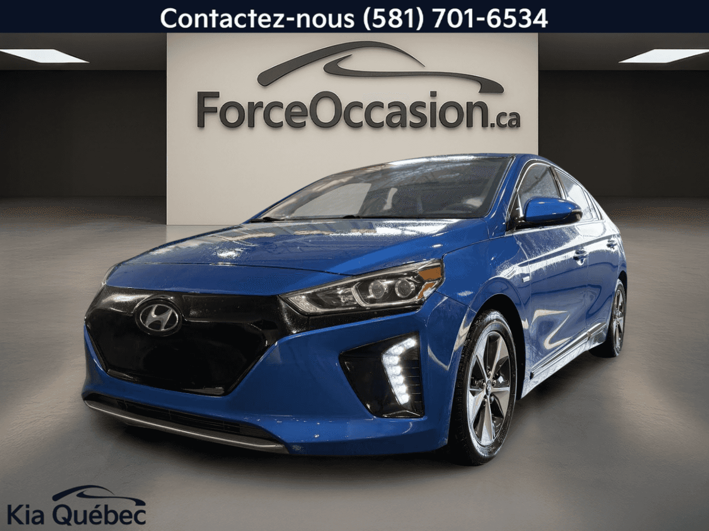 Image 1 Hyundai Ioniq Electric Limited *CUIR *TOIT *GPS *AUDIO INFINITY *VOLANT CHAUFFANT 2018